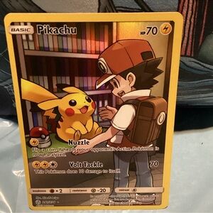 Pokemon cosmic eclipse ash & pikachu Pokémon Trading Card